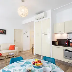 #28 1 Bdr Flat Ac Balcony Hper 10mins To & Old Town Nice